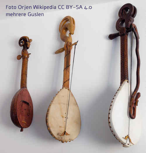 Das Instrument Gusla