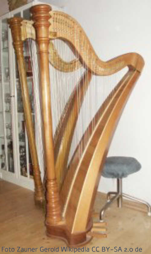 Die Harfe